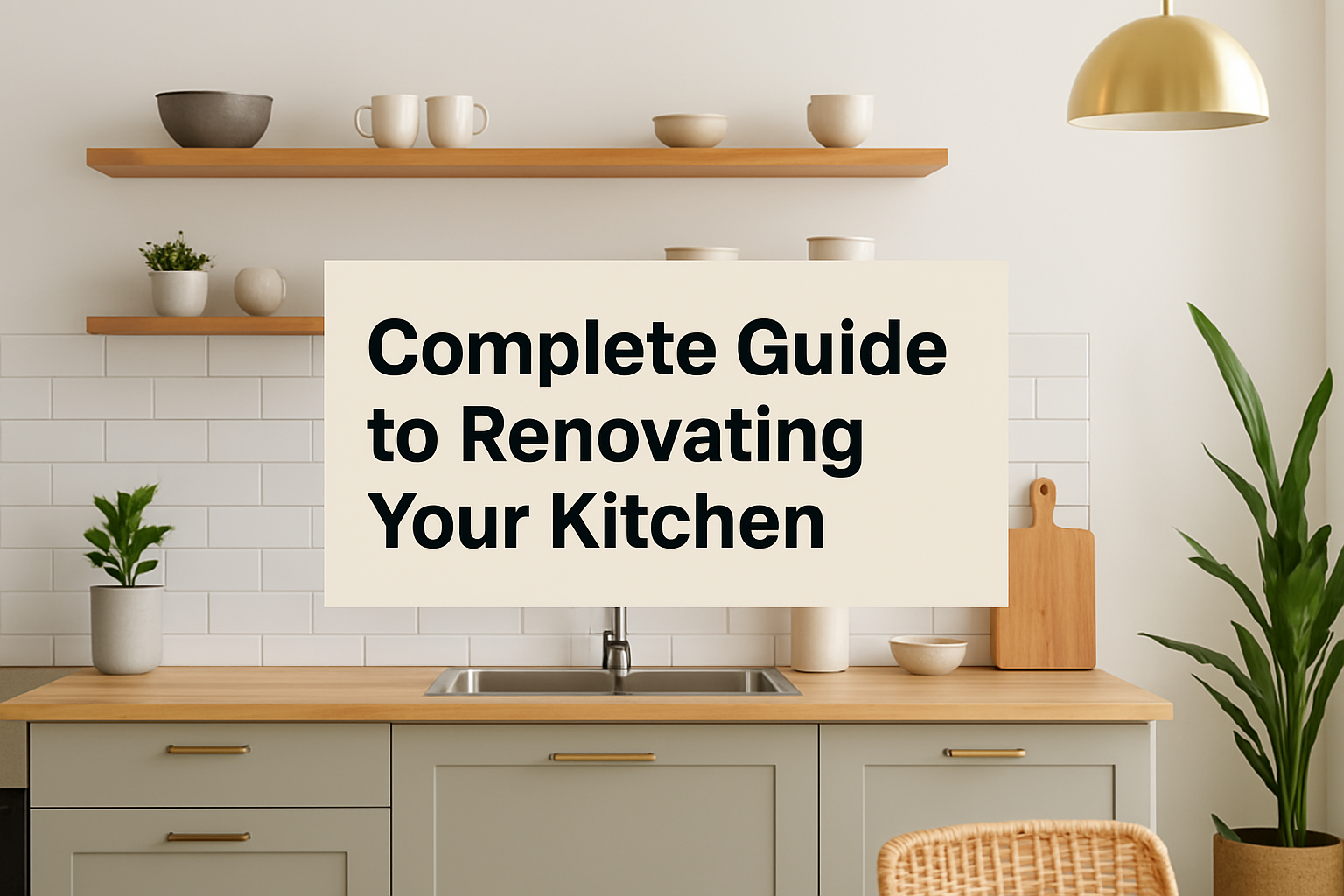 The Ultimate Guide to Renovating Your Kitchen: Step-by-Step Tips for a Stylish and Functional Space