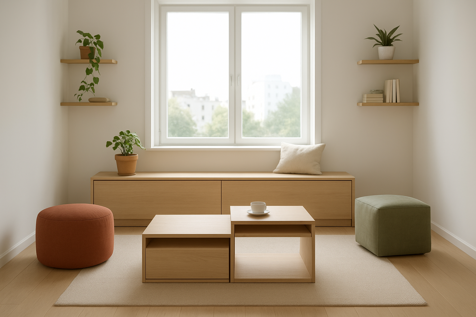 Multifunctional Furniture Ideas to Maximize Comfort and Space in Small Living Rooms